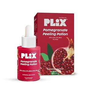PLIX - THE PLANT FIX 25% AHA+ 2% BHA + 5% PHA Pomegranate Peeling Potion For Glowing & Even Toned Skin, Gentle Exfoliation & At-Home Facial | For Women & Men | 30 ml (pack of 1) Visit the The Plant Fix Plix Store 4.0 4.0 out of 5 stars    244 ratings 2K+ bought in past month Limited time deal ₹400.00 with 20 percent savings-20% ₹400 ₹1,333.33 per ml(₹1,333.33 /100 ml)